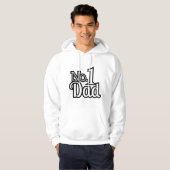 Nr. 1 Vater Hoodie (Vorne ganz)