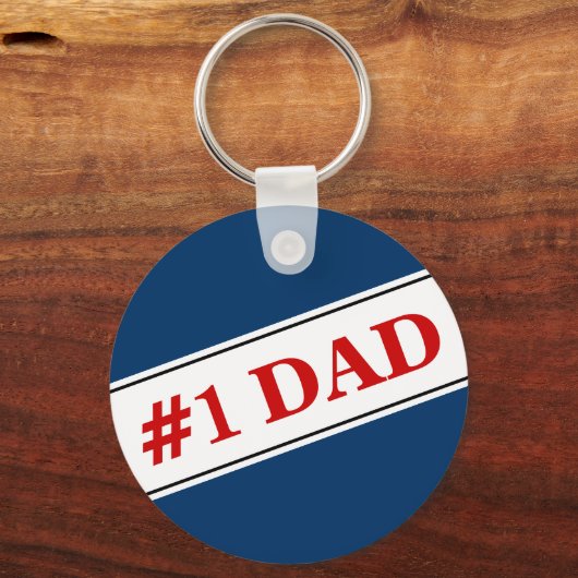 Nr. 1 Vater Schlüsselanhänger (Vorderseite)