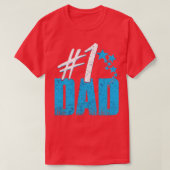 Nr. 1 Vater T-Shirt (Design vorne)