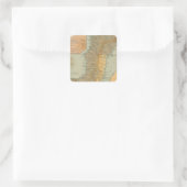 Nr. 21 Negros Quadratischer Aufkleber (Tasche)
