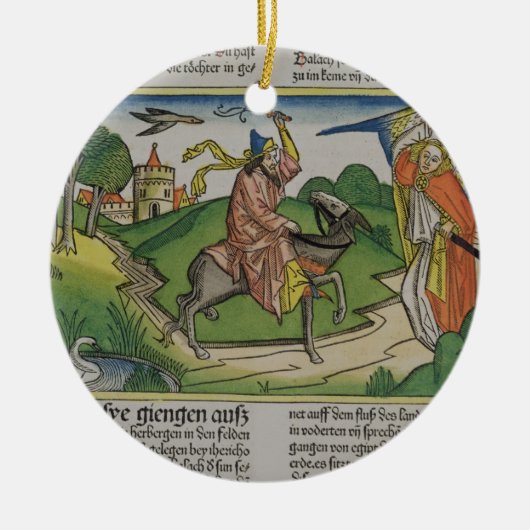 Nr. 22 20-35 Balaams sprechenEsel, vom 'N Keramikornament (Vorne)