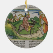 Nr. 22 20-35 Balaams sprechenEsel, vom 'N Keramikornament (Hinten)