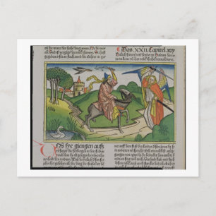 Nr. 22 20-35 Balaams sprechenEsel, vom 'N Postkarte