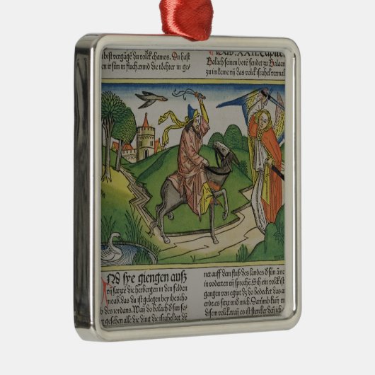 Nr. 22 20-35 Balaams sprechenEsel, vom 'N Silbernes Ornament (Rechts)