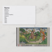 Nr. 22 20-35 Balaams sprechenEsel, vom 'N Visitenkarte (Vorne/Hinten)