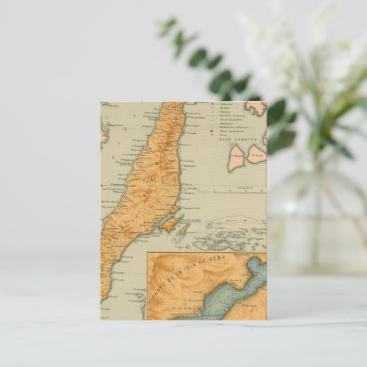 Nr. 22 Cebu Postkarte (Stehend Vorderseite)