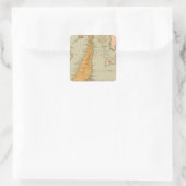Nr. 22 Cebu Quadratischer Aufkleber (Tasche)