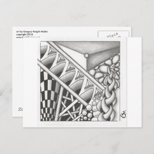 Nr. 27- Tunnels Postkarte (Vorne/Hinten)