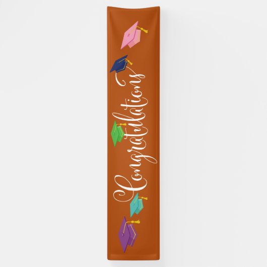 Nr. 2: Amanda Gratulation Abschluss Banner (Vertikal)