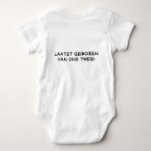 Nr.2 Rompertje voor Tweelingen Baby Strampler (Rückseite)