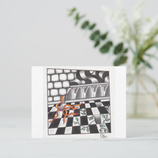 Nr. 32 Strampler Postkarte (Stehend Vorderseite)