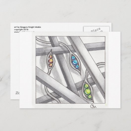 Nr. 34 Beams Postkarte (Vorne/Hinten)