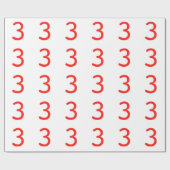 Nr. 3 geschenkpapier (Flach)