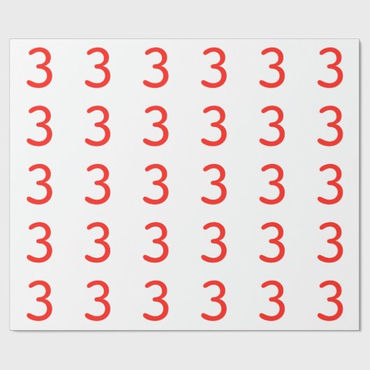 Nr. 3 geschenkpapier (Flach)