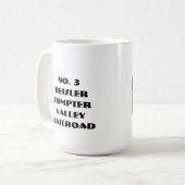 Nr. 3- HeislerSumpter Tal-Eisenbahn Kaffeetasse (Vorderseite Links)