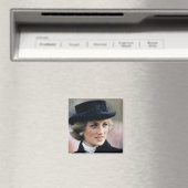 Nr.44 Princess Diana France 1988 Magnet (In Situ (Geschirrspüler))