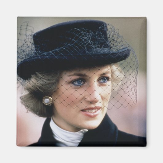 Nr.44 Princess Diana France 1988 Magnet (Vorne)