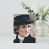 Nr.44 Princess Diana France 1988 Postkarte (Stehend Vorderseite)