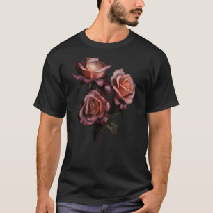 Nr. 4 Gardener Rose Bouquet Pflanze Garden Rose T-Shirt