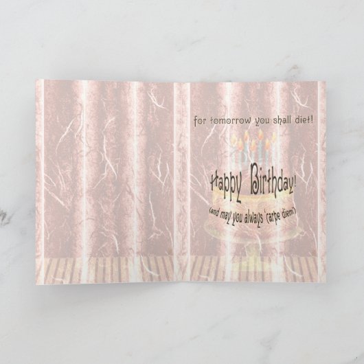 Nr. 4 (Geburtstagskarte) Karte (Innenseite)