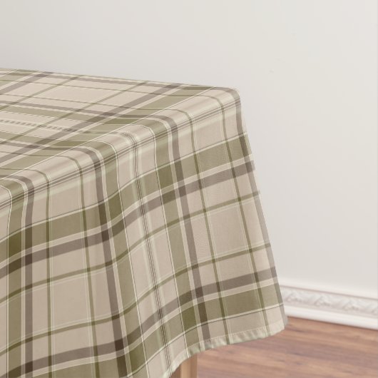 Nr. 59 des Tartan-kariertes Brown, Beige u. grünes Tischdecke (Beispiel)