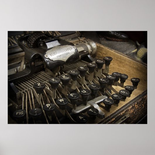 Nr. 5 BLICKENSDERFER TYPEWRITER Poster (Vorne)