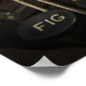 Nr. 5 BLICKENSDERFER TYPEWRITER Poster (Ecke)