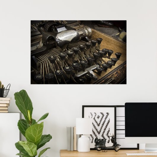 Nr. 5 BLICKENSDERFER TYPEWRITER Poster (Heimbüro)