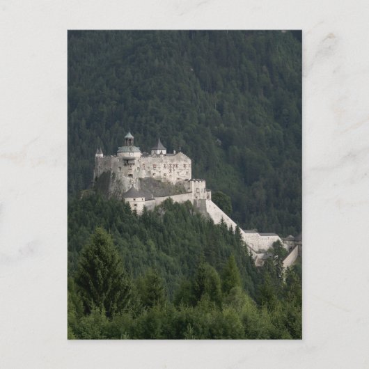 Nr. 5 Burg Hohenwerfen Österreich Postkarte (Vorderseite)