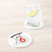 Nr. 6 der Gefangene Untersetzer (Seite)