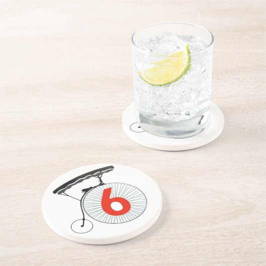 Nr. 6 der Gefangene Untersetzer (Seite)