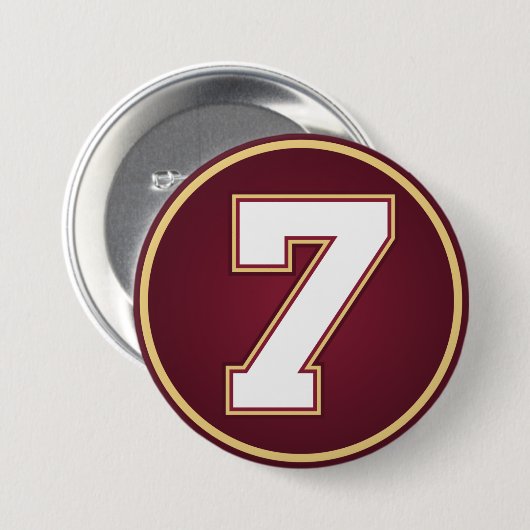 Nr. 7 button (Vorne & Hinten)