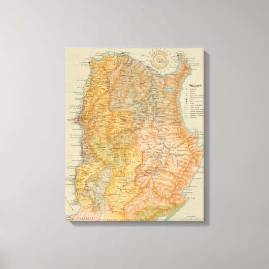 Nr. 7 Luzon Leinwanddruck (Vorderseite)