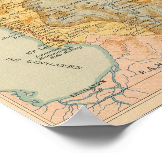 Nr. 7 Luzon Poster (Ecke)