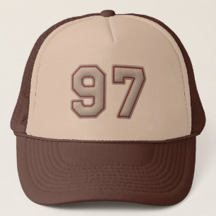 Nr. 97 mit coolem Baseball-Stich-Blick Truckerkappe
