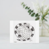 Nr. 9- Bumerang Postkarte (Stehend Vorderseite)