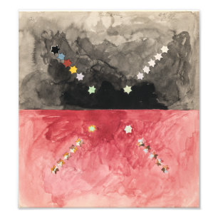 Nr. A (Atom-Serie) Hilma af Klint Fotodruck