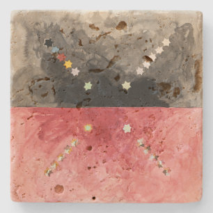 Nr. A (Atom-Serie) Hilma af Klint Steinuntersetzer