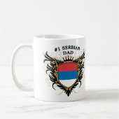 Nr.eine Serbian-Vater Kaffeetasse (Links)