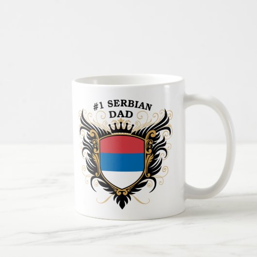 Nr.eine Serbian-Vater Kaffeetasse (Rechts)