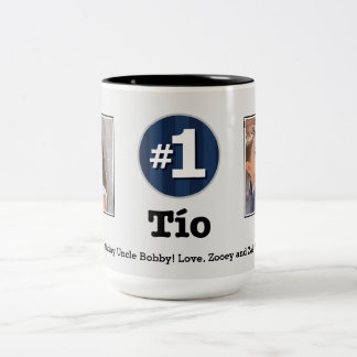 Nr. eine Tio 2 Gewohnheits-Foto-Tasse Zweifarbige Tasse