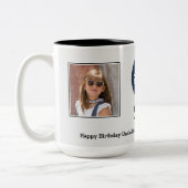 Nr. eine Tio 2 Gewohnheits-Foto-Tasse Zweifarbige Tasse (Links)