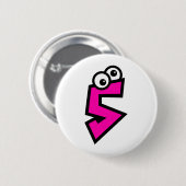 Nr. fünf button (Vorne & Hinten)
