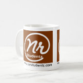 NR Studentz Kaffee-Tasse Brown Kaffeetasse (Vorderseite Links)