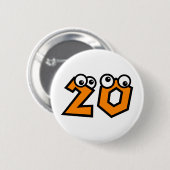 Nr. zwanzig button (Vorne & Hinten)