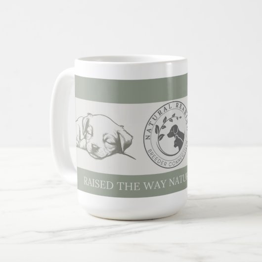 NRBC 15oz Kaffeetasse (Vorderseite Links)