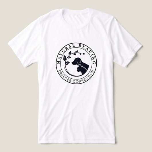 NRBC Logo Black - Unisex Tri-Blend Shirt (Design Vorderseite)