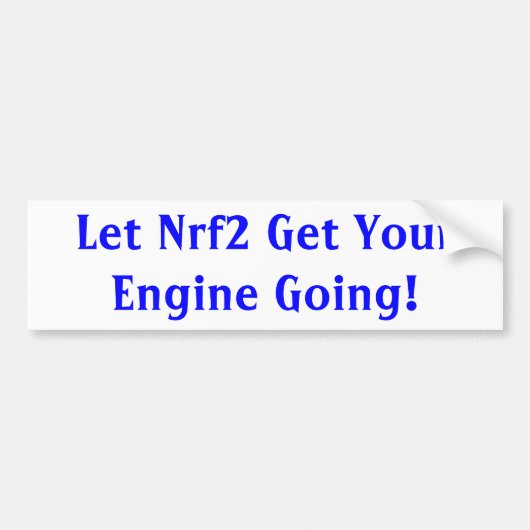 Nrf2 Autoaufkleber (Vorne)