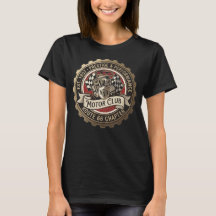 NRH Motor Club Route 66 Vintage Garage Damen T-Shi