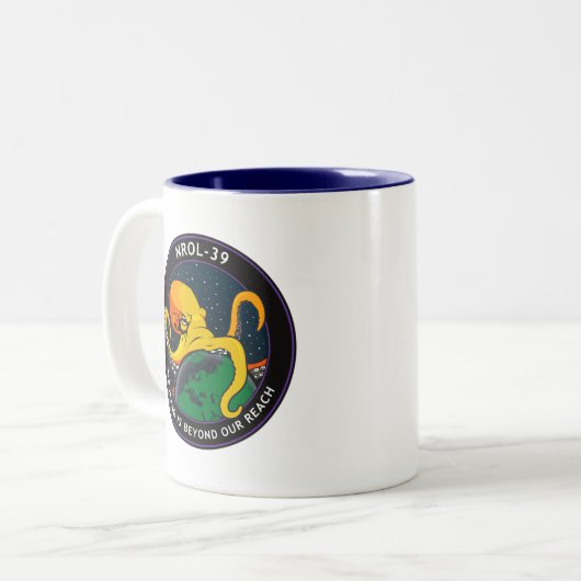 NROL-39 Mission Patch Tasse (Vorderseite Links)
